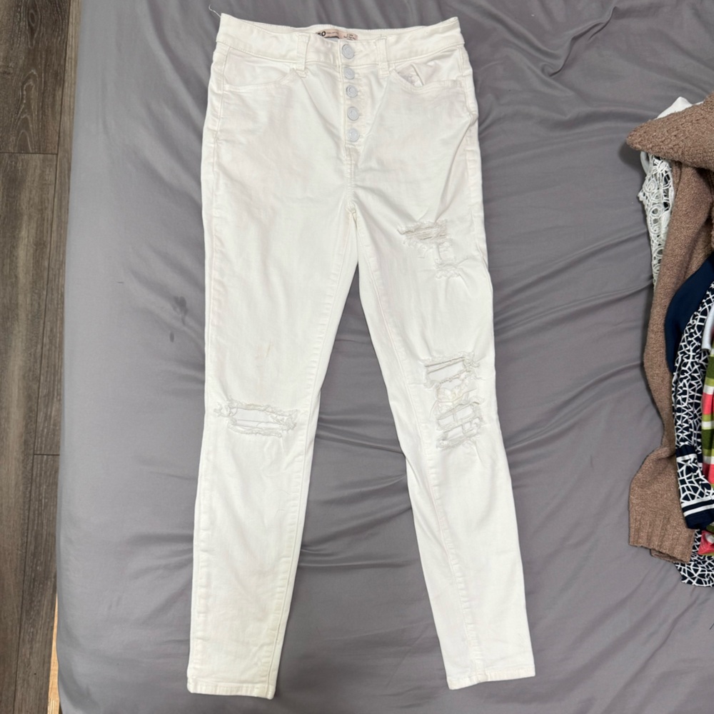 SO White High Rise Jeggings
